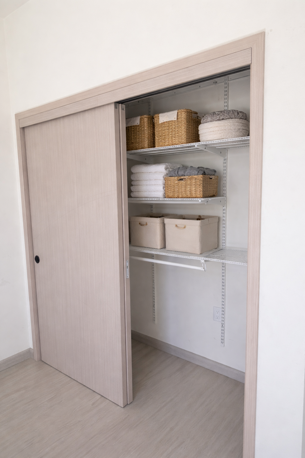 Closet l Dhillon Villas Apartments. in Manteca, CA